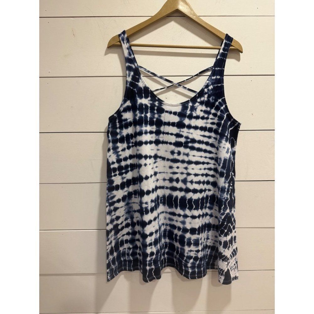 ASOS Swing Sun Dress in Tie Dye Sz 12